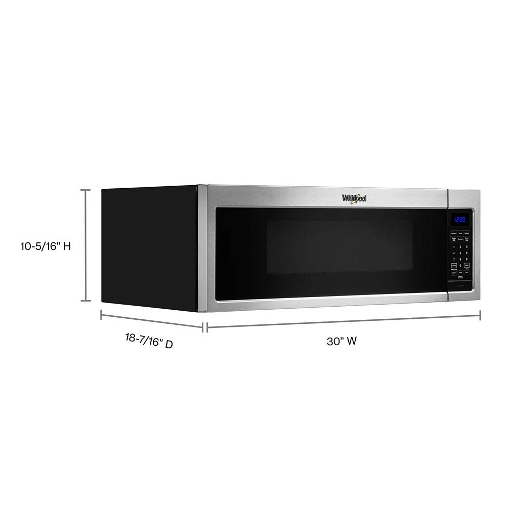 1.1 cu. ft. Low Profile Microwave Hood Combination WML35011KS