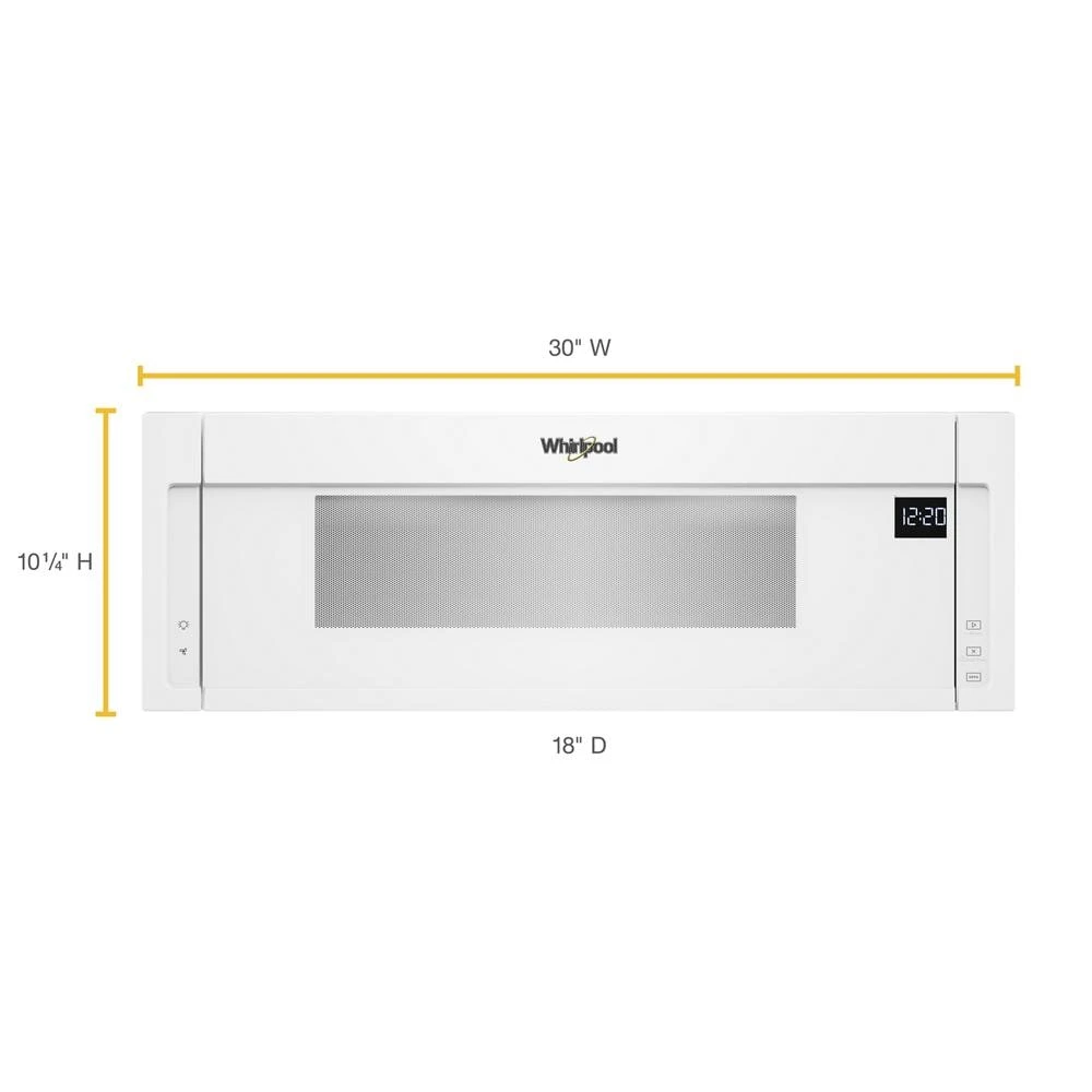 1.1 cu. ft. Low Profile Microwave Hood Combination WML55011HW