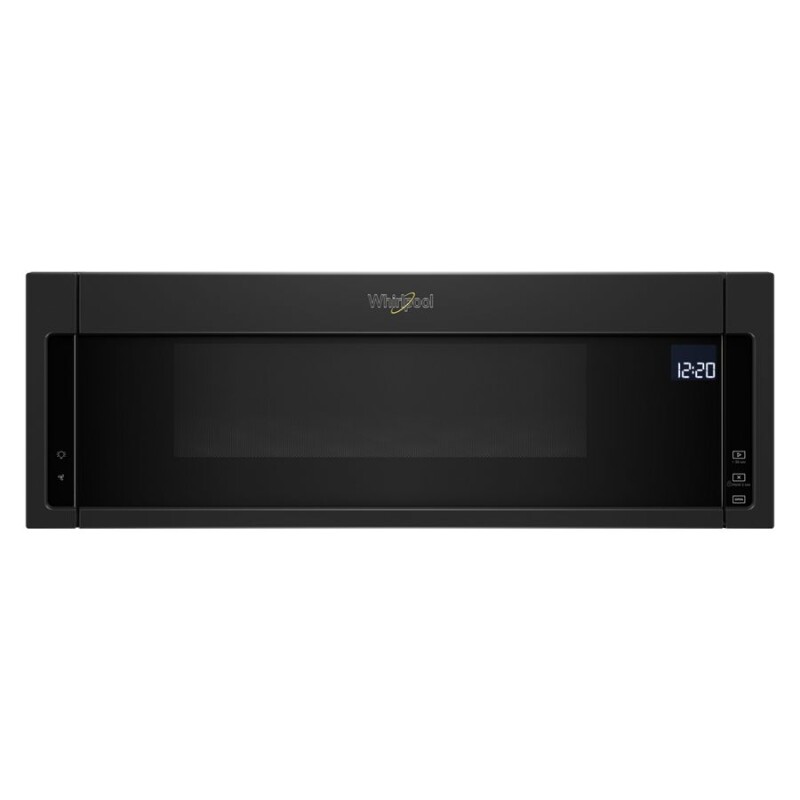 Whirlpool 1.1 cu. ft. Low Profile Microwave Hood Combination Black WML75011HB Picture 1