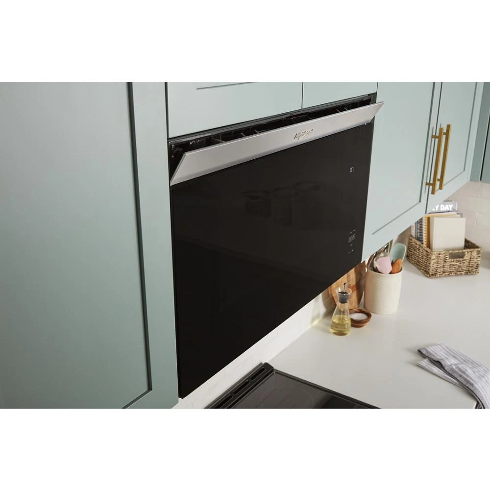1.1 Cu. Ft. Flush Mount Microwave with Turntable-Free Design WMMF5930PB