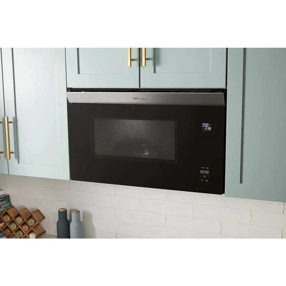 1.1 Cu. Ft. Flush Mount Microwave with Turntable-Free Design WMMF5930PB