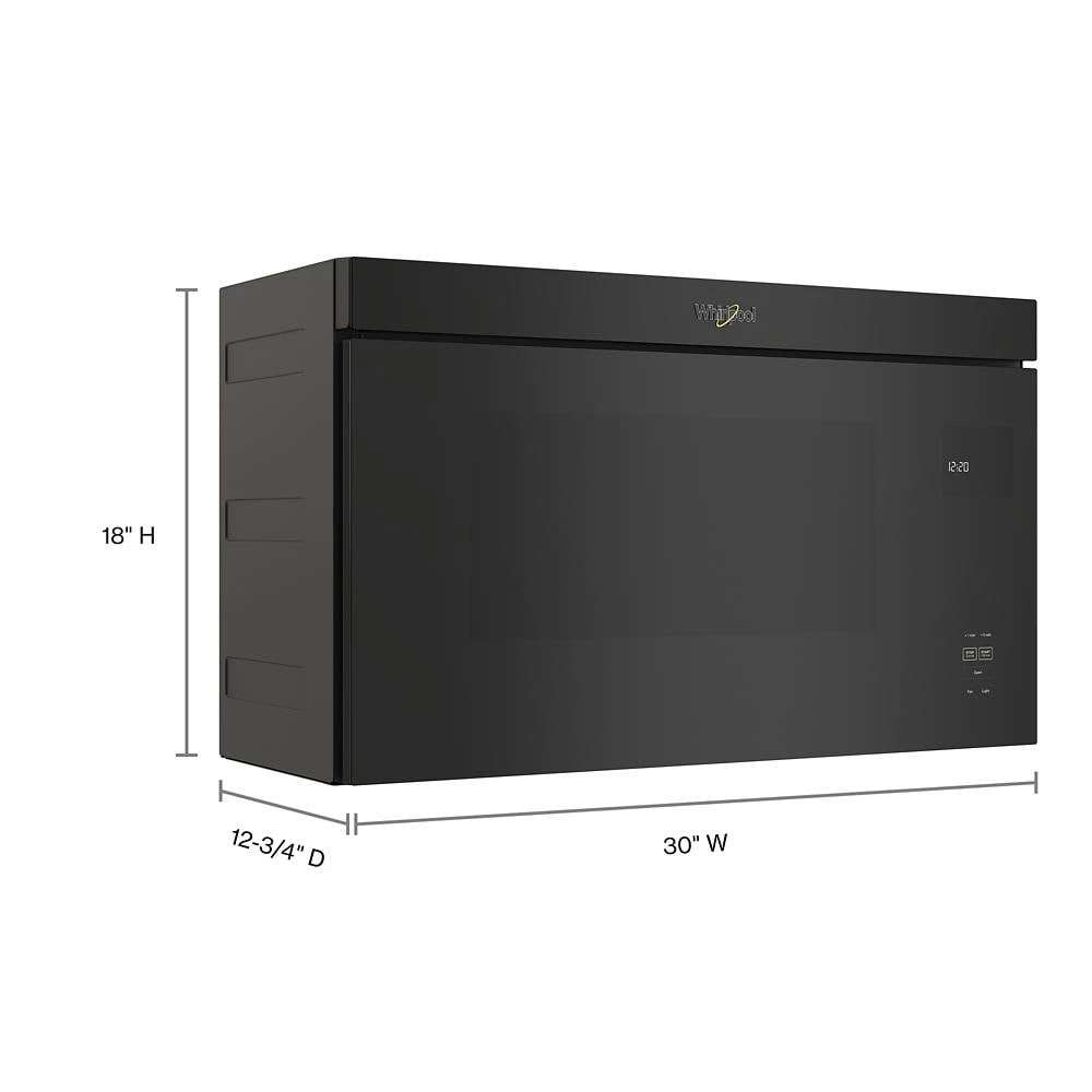 1.1 Cu. Ft. Flush Mount Microwave with Turntable-Free Design WMMF5930PB