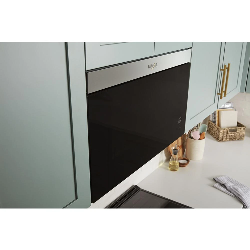 1.1 Cu. Ft. Flush Mount Microwave with Turntable-Free Design WMMF5930PB