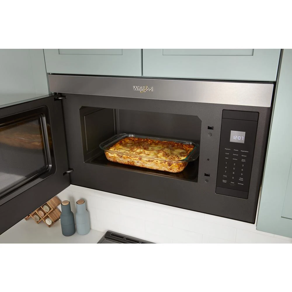 1.1 Cu. Ft. Flush Mount Microwave with Turntable-Free Design WMMF5930PB