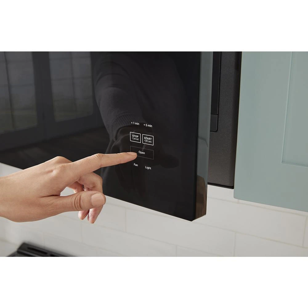 1.1 Cu. Ft. Flush Mount Microwave with Turntable-Free Design WMMF5930PB