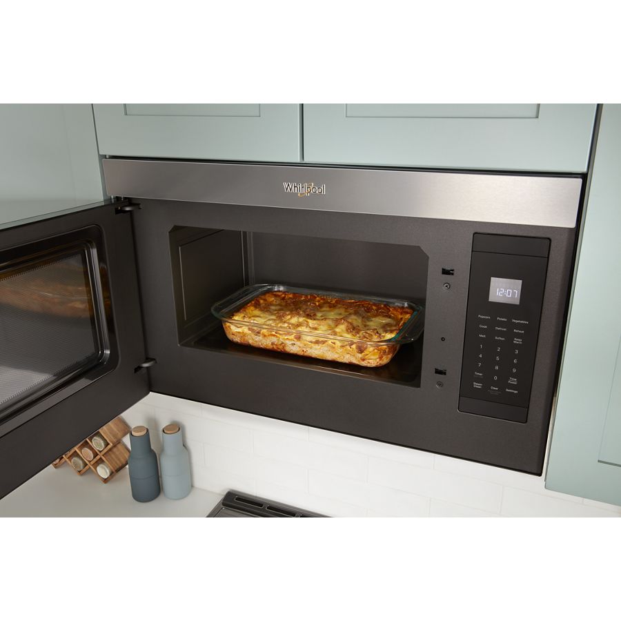 1.1 Cu. Ft. Flush Mount Microwave with Turntable-Free Design WMMF5930PW