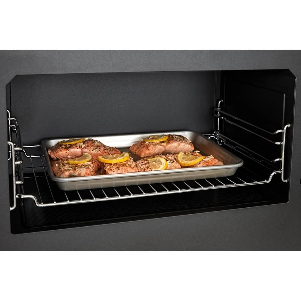 Air Fry Over- the-Range Oven with Flush Built-in Design WMMF7330RB