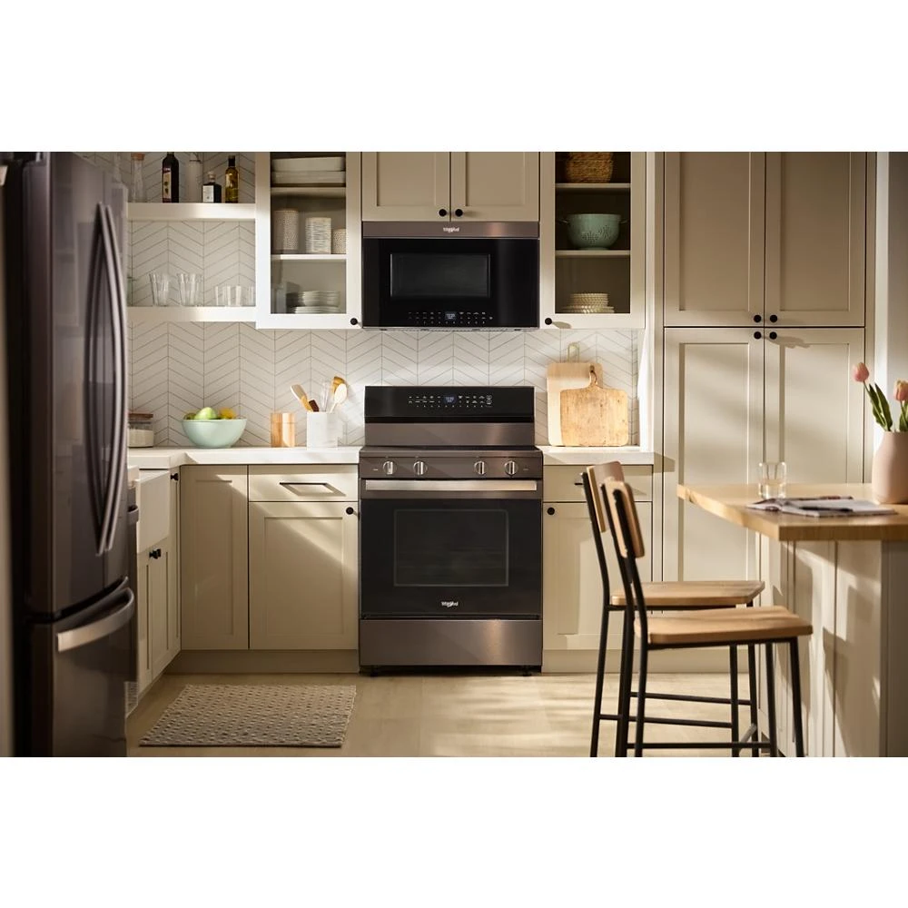 Air Fry Over- the-Range Oven with Flush Built-in Design WMMF7330RV