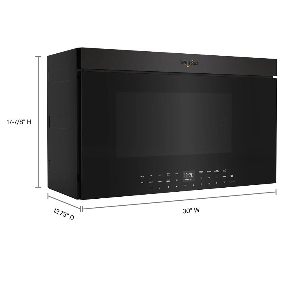 Air Fry Over- the-Range Oven with Flush Built-in Design WMMF7330RV