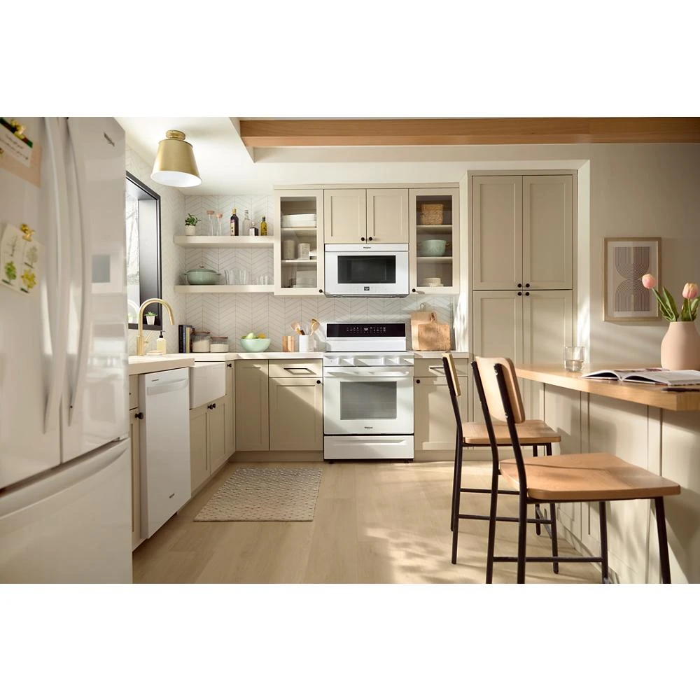 Air Fry Over- the-Range Oven with Flush Built-in Design WMMF7330RW