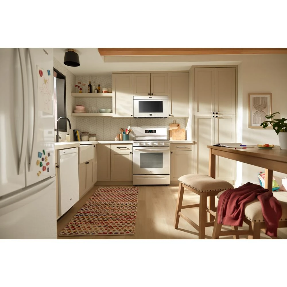 Air Fry Over- the-Range Oven with Flush Built-in Design WMMF7330RW