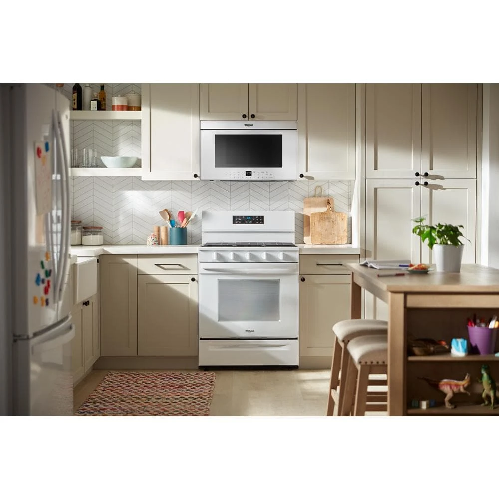 Air Fry Over- the-Range Oven with Flush Built-in Design WMMF7330RW