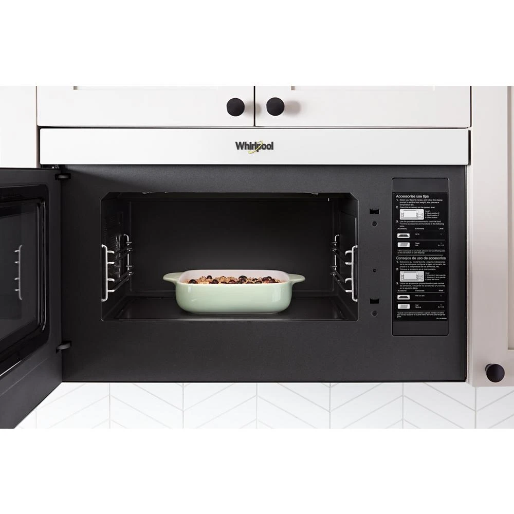 Air Fry Over- the-Range Oven with Flush Built-in Design WMMF7330RW