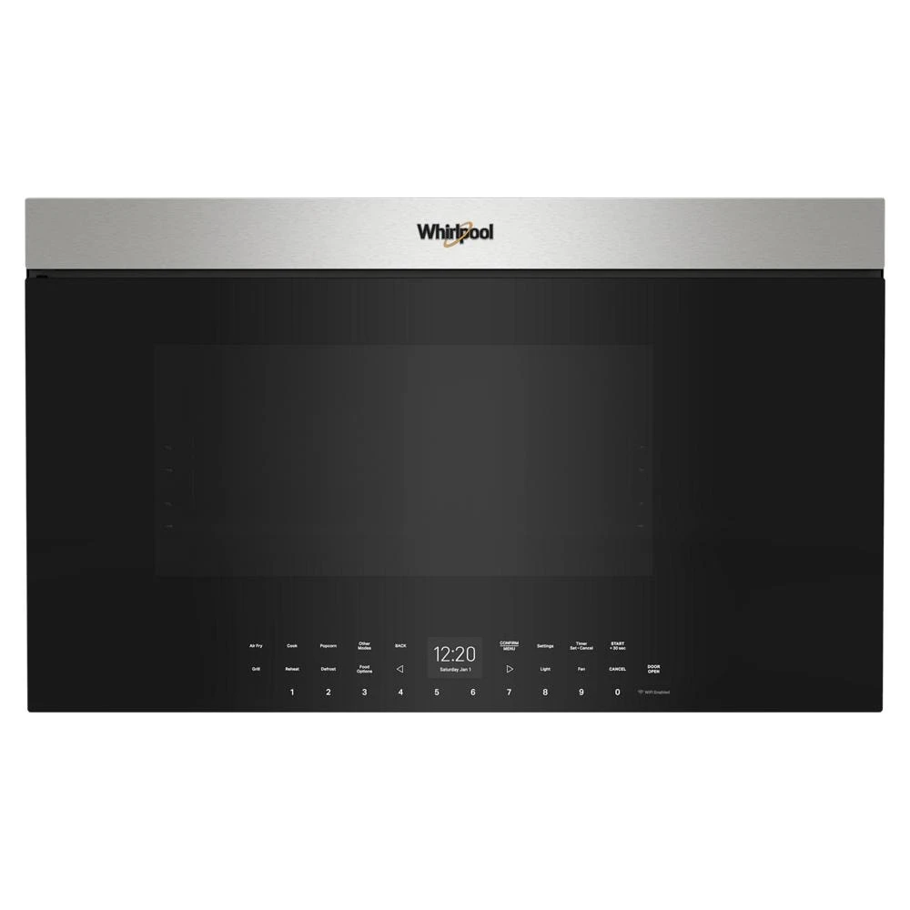 Air Fry Over- the-Range Oven with Flush Built-in Design WMMF7330RW
