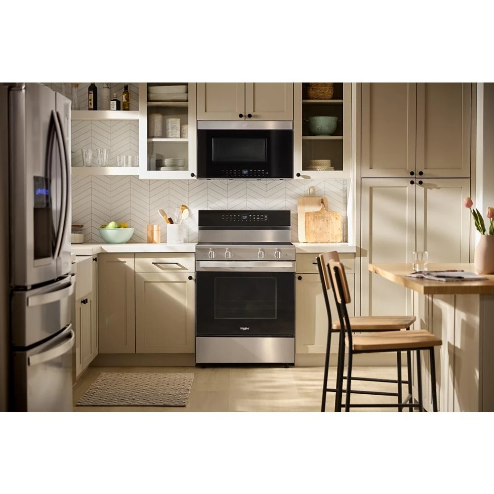 Air Fry Over- the-Range Oven with Flush Built-in Design WMMF7330RZ