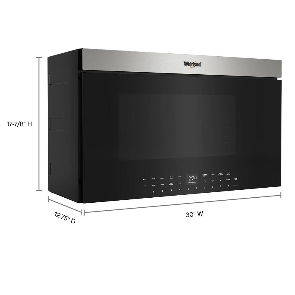 Air Fry Over- the-Range Oven with Flush Built-in Design WMMF7330RZ