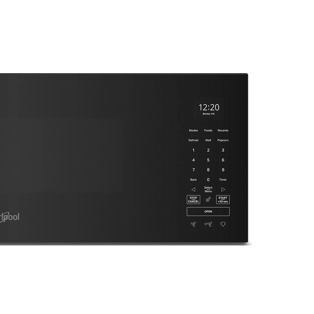 1.1 cu. ft. Smart Low Profile Microwave Hood Combination with 450 CRM 4-Speed Venting WMML5530RB