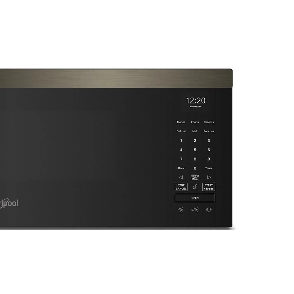 1.1 cu. ft. Smart Low Profile Microwave Hood Combination with 450 CRM 4-Speed Venting WMML5530RV