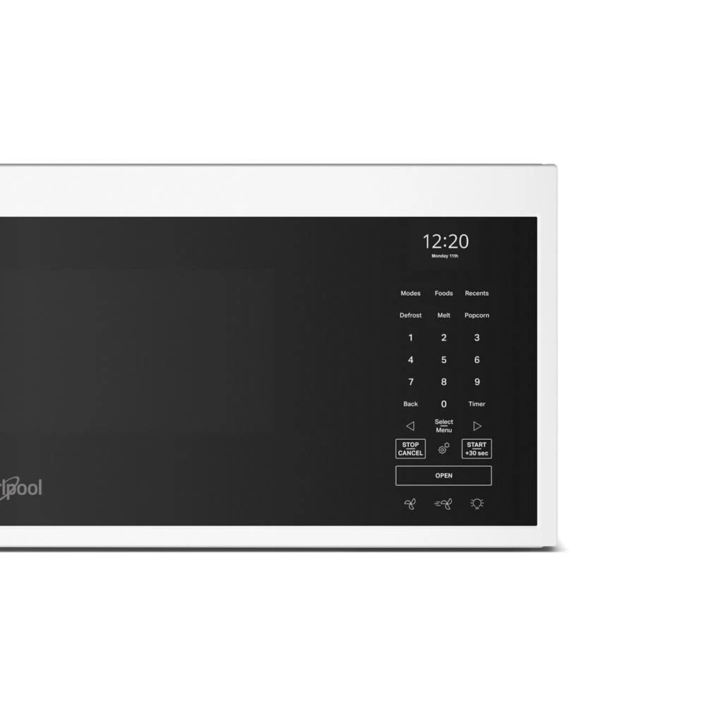 1.1 cu. ft. Smart Low Profile Microwave Hood Combination with 450 CRM 4-Speed Venting WMML5530RW