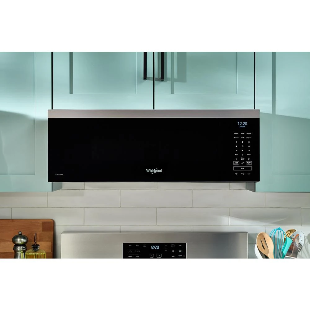 1.1 cu. ft. Smart Low Profile Microwave Hood Combination with 450 CRM 4-Speed Venting WMML5530RZ