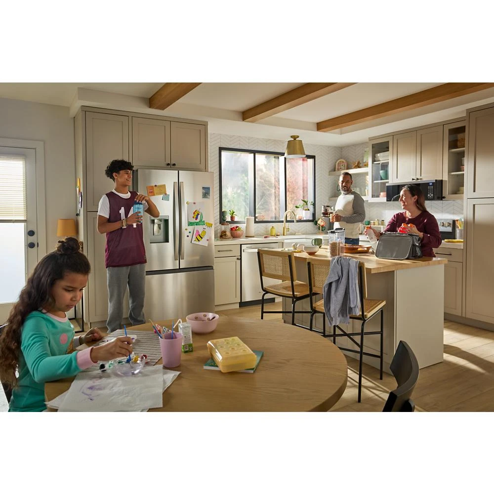 1.1 cu. ft. Smart Low Profile Microwave Hood Combination with 450 CRM 4-Speed Venting WMML5530RZ