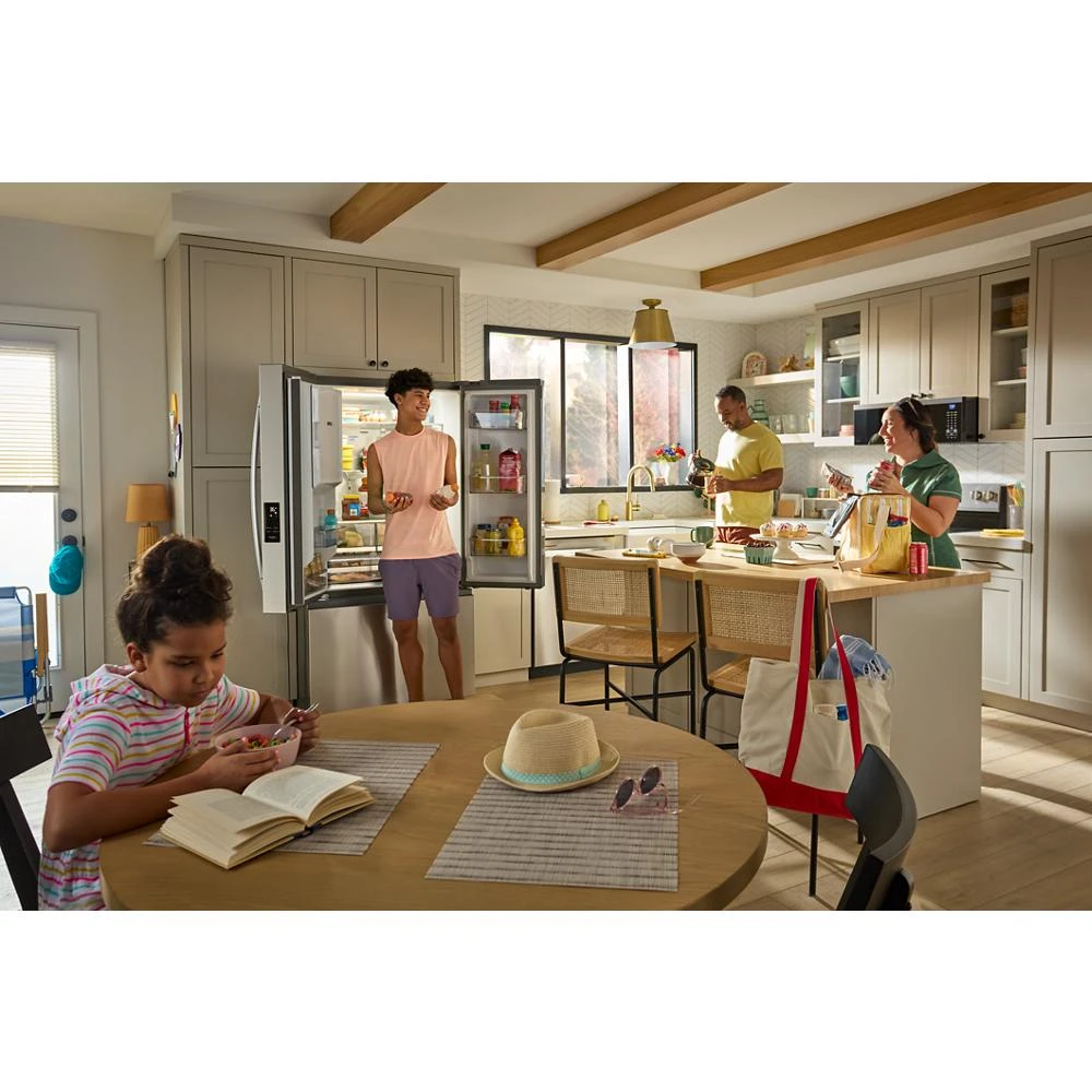 1.1 cu. ft. Smart Low Profile Microwave Hood Combination with 450 CRM 4-Speed Venting WMML5530RZ