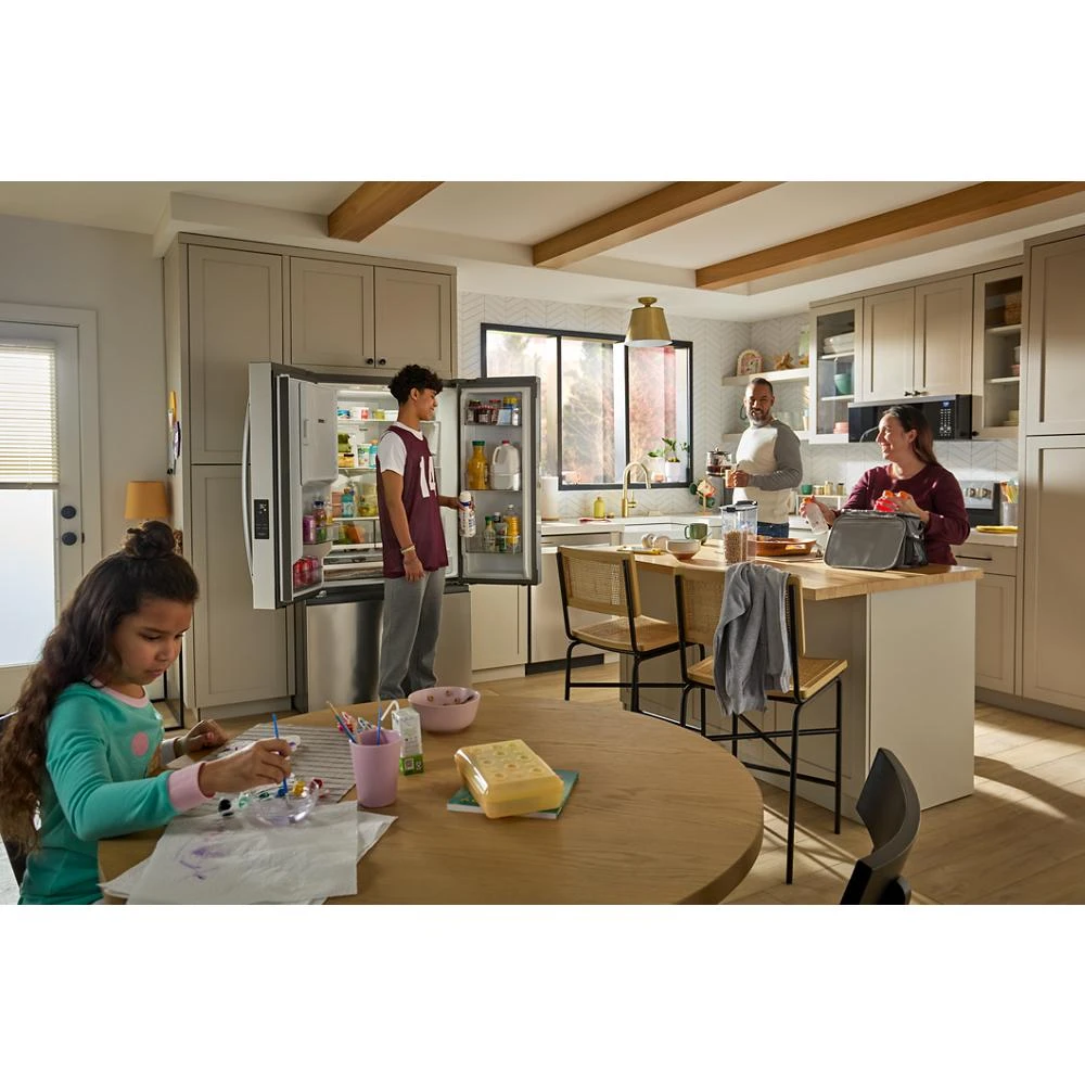 1.1 cu. ft. Smart Low Profile Microwave Hood Combination with 450 CRM 4-Speed Venting WMML5530RZ