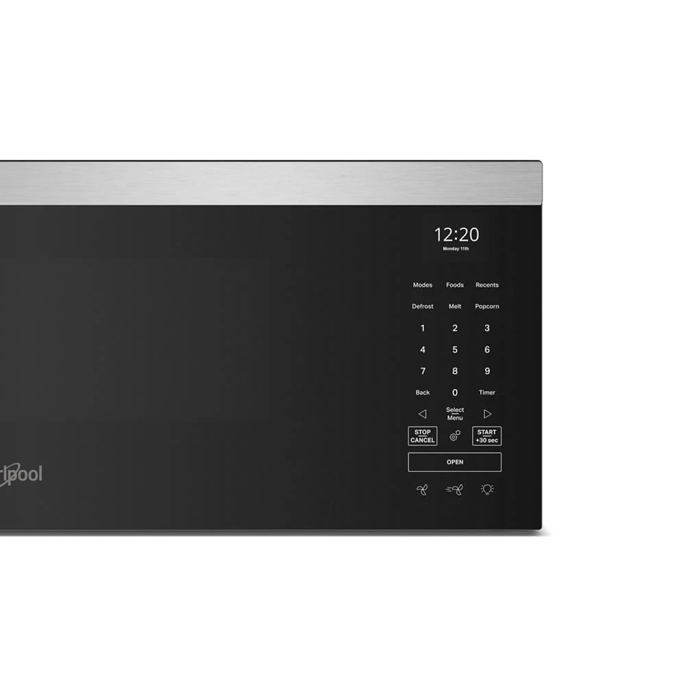 1.1 cu. ft. Smart Low Profile Microwave Hood Combination with 450 CRM 4-Speed Venting WMML5530RZ