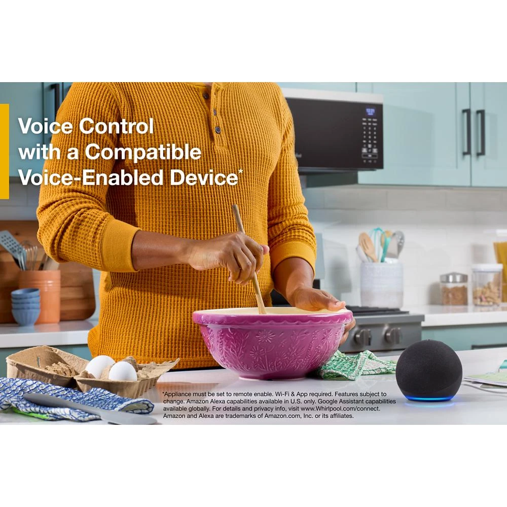 1.1 cu. ft. Smart Low Profile Microwave Hood Combination with 450 CRM 4-Speed Venting WMML5530RZ