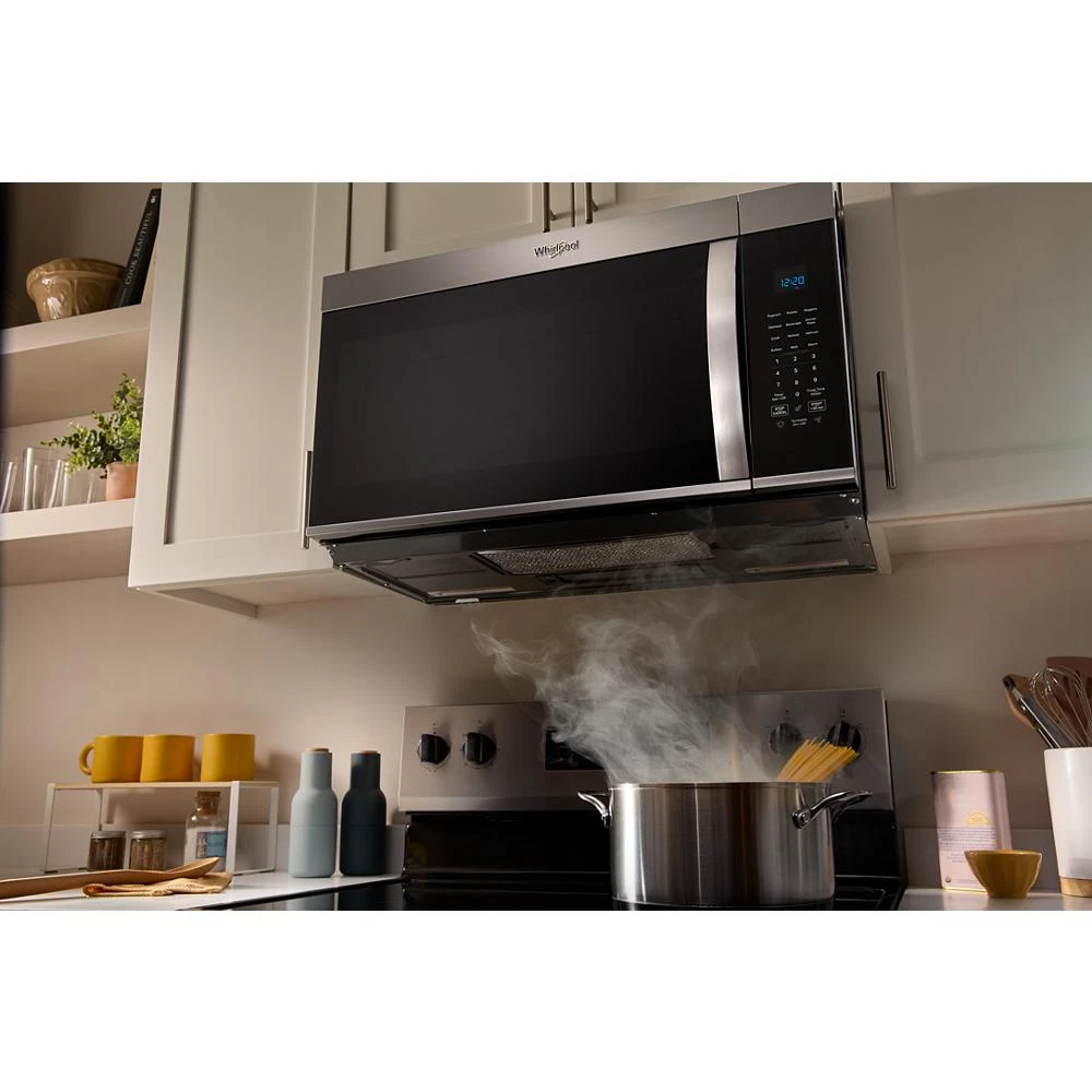 30-inch Wide Over the Range Microwave with Sensor Cooking - 1.9 cu. ft. WMMS3330RW