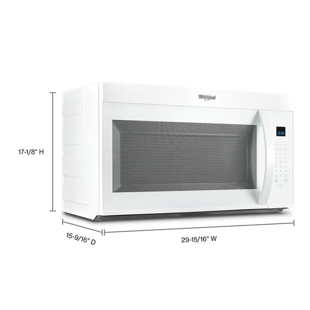 30-inch Wide Over the Range Microwave with Sensor Cooking - 1.9 cu. ft. WMMS3330RW