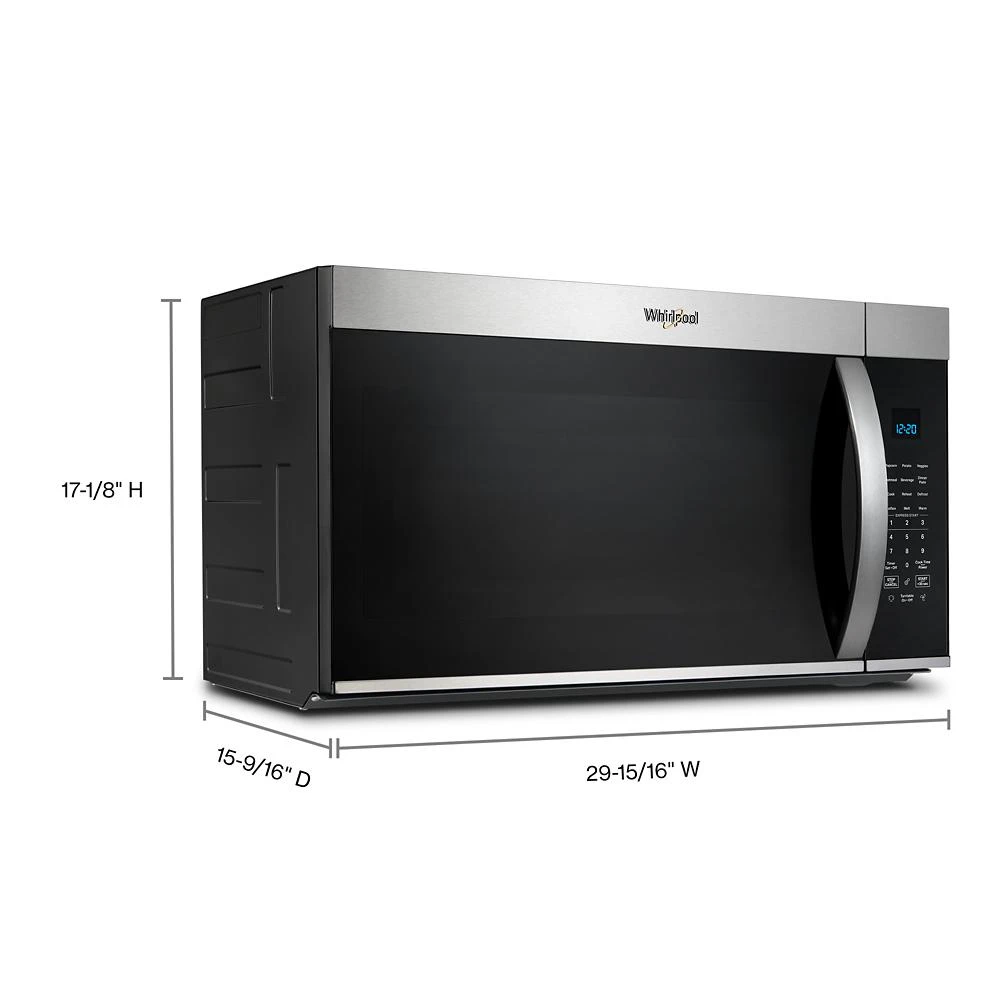 30-inch Wide Over the Range Microwave with Sensor Cooking - 1.9 cu. ft. WMMS3330RZ