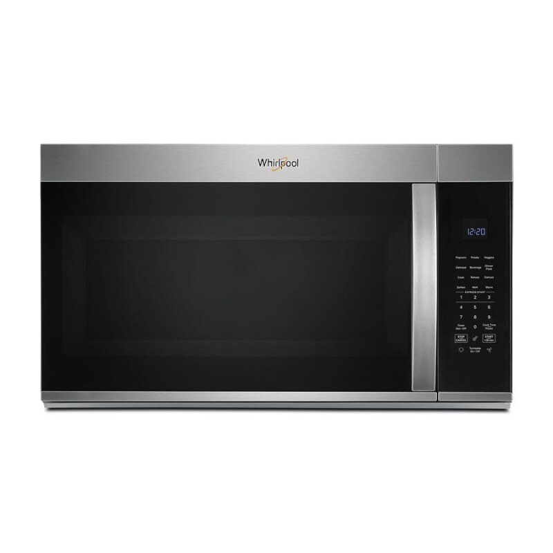 Whirlpool 30’ W 1.9 cu. ft Over the range Microwave with Sensor Cooking Fingerprint Resistant Stainless Steel WMMS3330RZ Picture 1