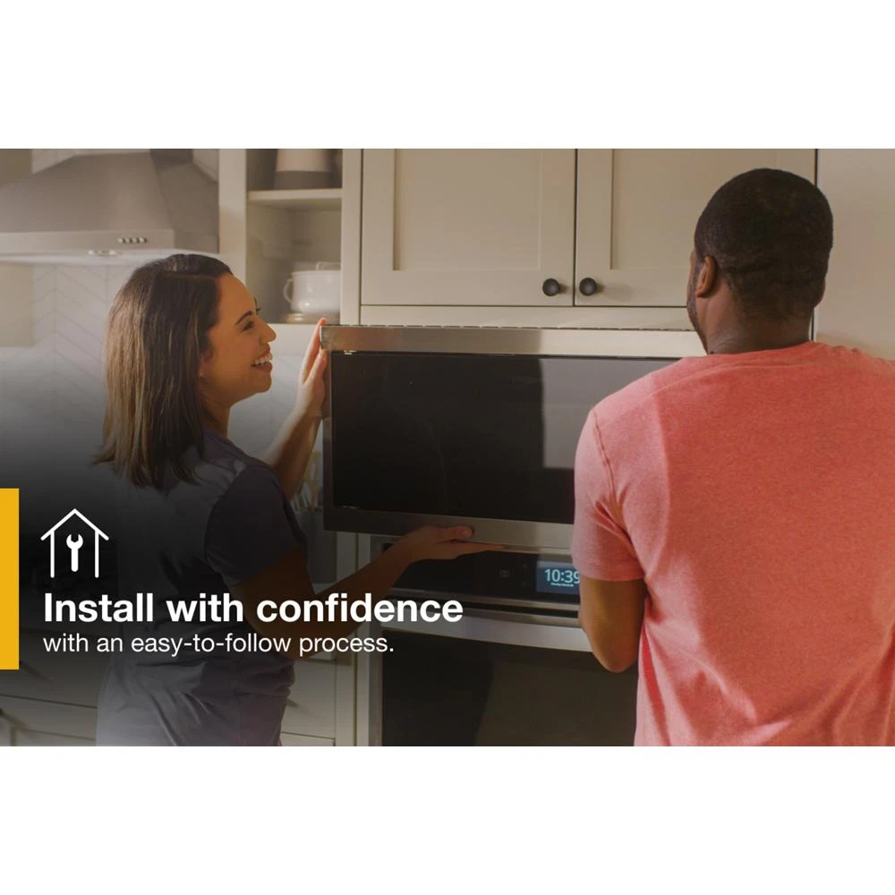 1.1 cu. ft. Built-In Microwave with Slim Trim Kit - 14" Height WMT50011KS