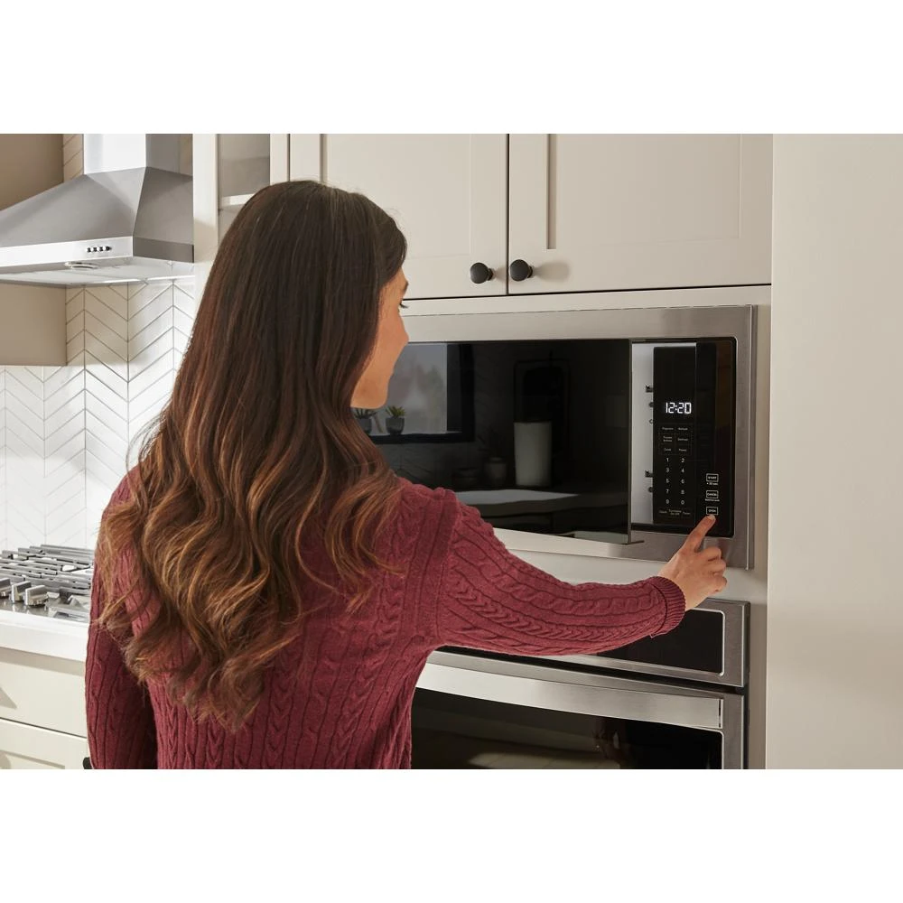 1.1 cu. ft. Built-In Microwave with Slim Trim Kit - 14" Height WMT50011KS