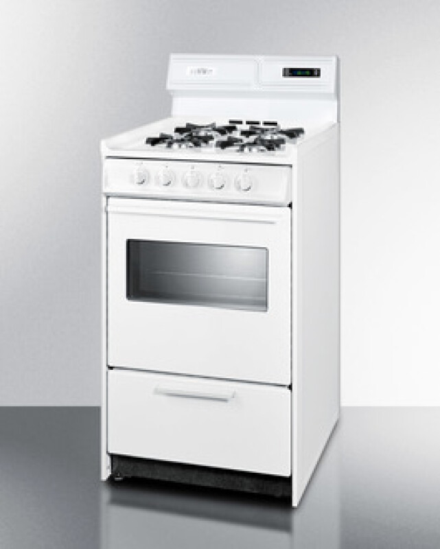 20" Wide Gas Range WNM1307KW