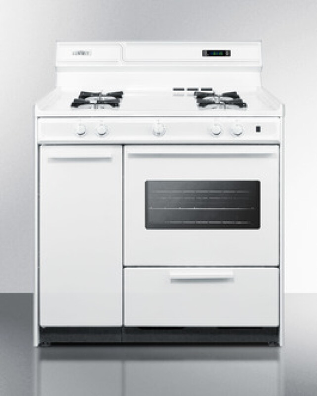 36" Wide Gas Range WNM4307KW