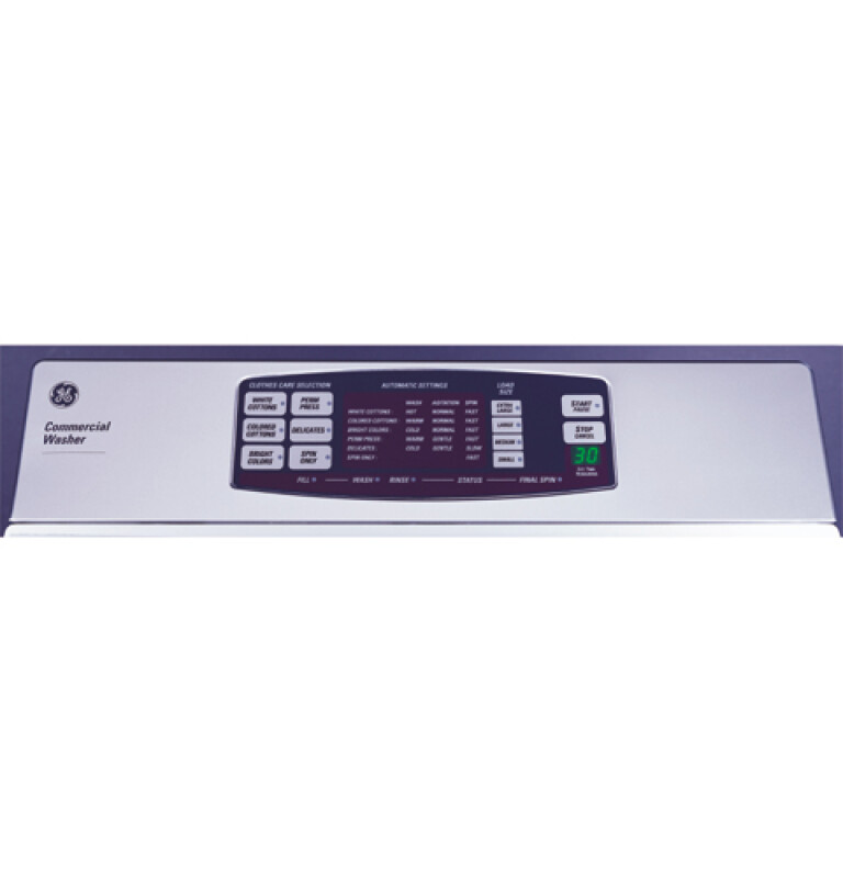 3.5 Cu. Ft. Capacity Commercial Washer with Stainless Steel Basket WNRD2050DWC