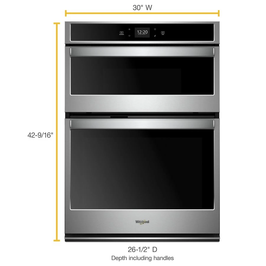 6.4 cu. ft. Smart Combination Wall Oven with Touchscreen WOC54EC0HS
