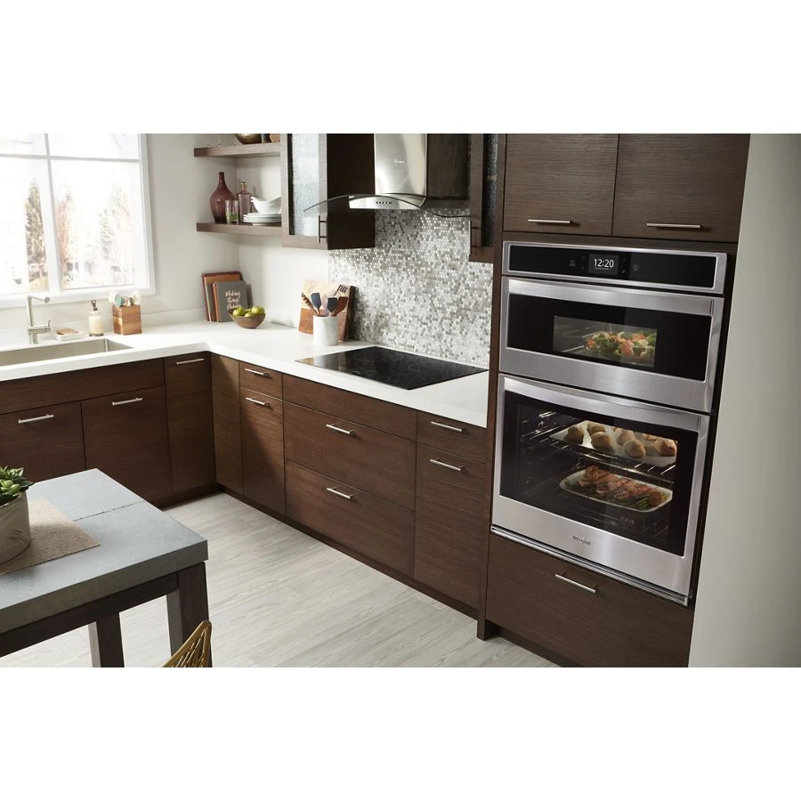 6.4 cu. ft. Smart Combination Convection Wall Oven with Air Fry, when Connected WOC75EC0HS