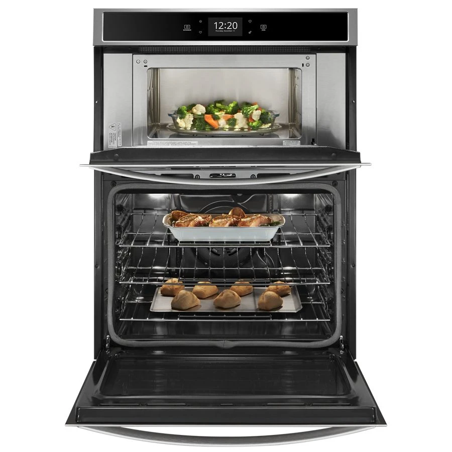 5.7 cu. ft. Smart Combination Convection Wall Oven with Air Fry, when Connected WOC75EC7HS