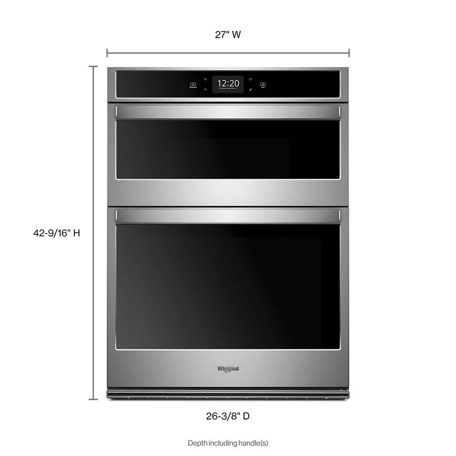 5.7 cu. ft. Smart Combination Convection Wall Oven with Air Fry, when Connected WOC75EC7HS
