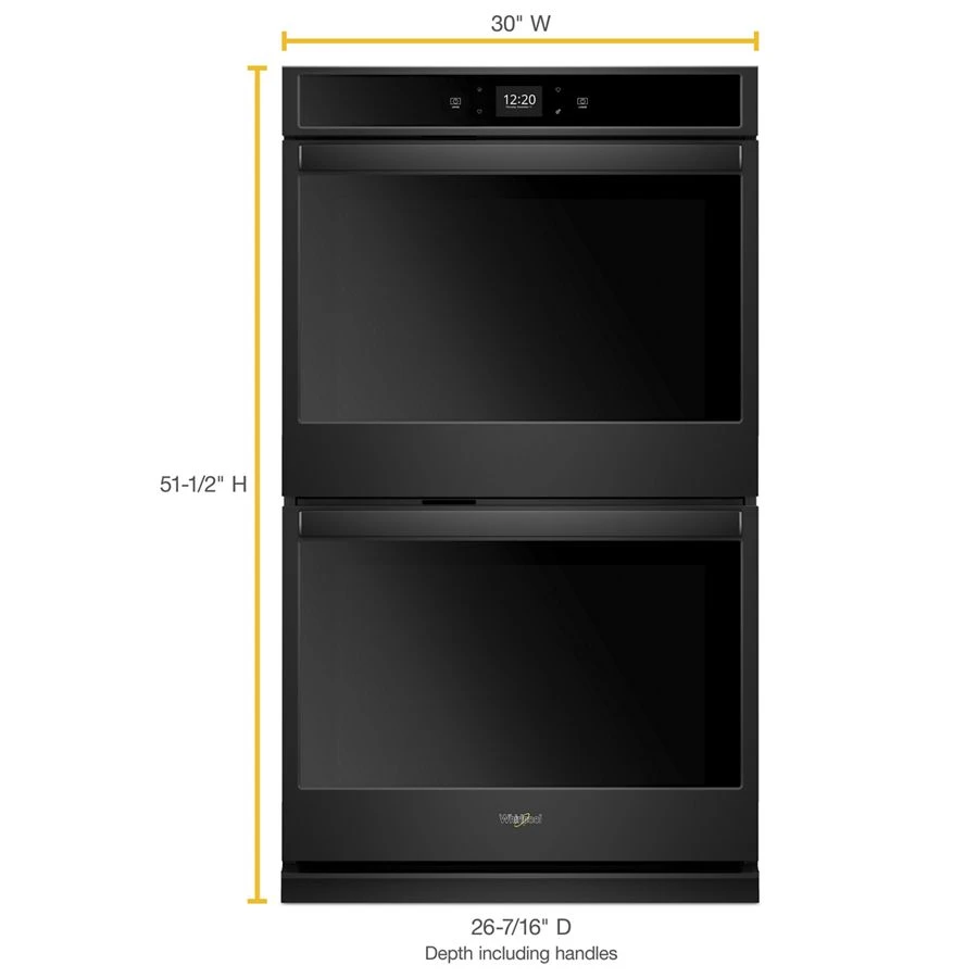 10.0 cu. ft. Smart Double Wall Oven with Touchscreen WOD51EC0HB