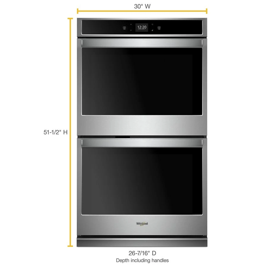 10.0 cu. ft. Smart Double Wall Oven with Touchscreen WOD51EC0HS