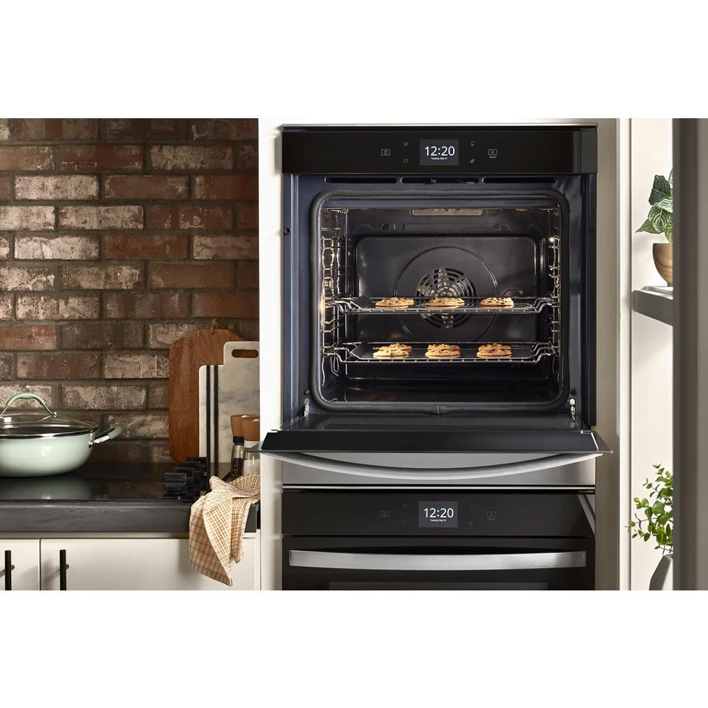 5.8 Cu. Ft. 24 Inch Double Wall Oven with Convection WOD52ES4MB