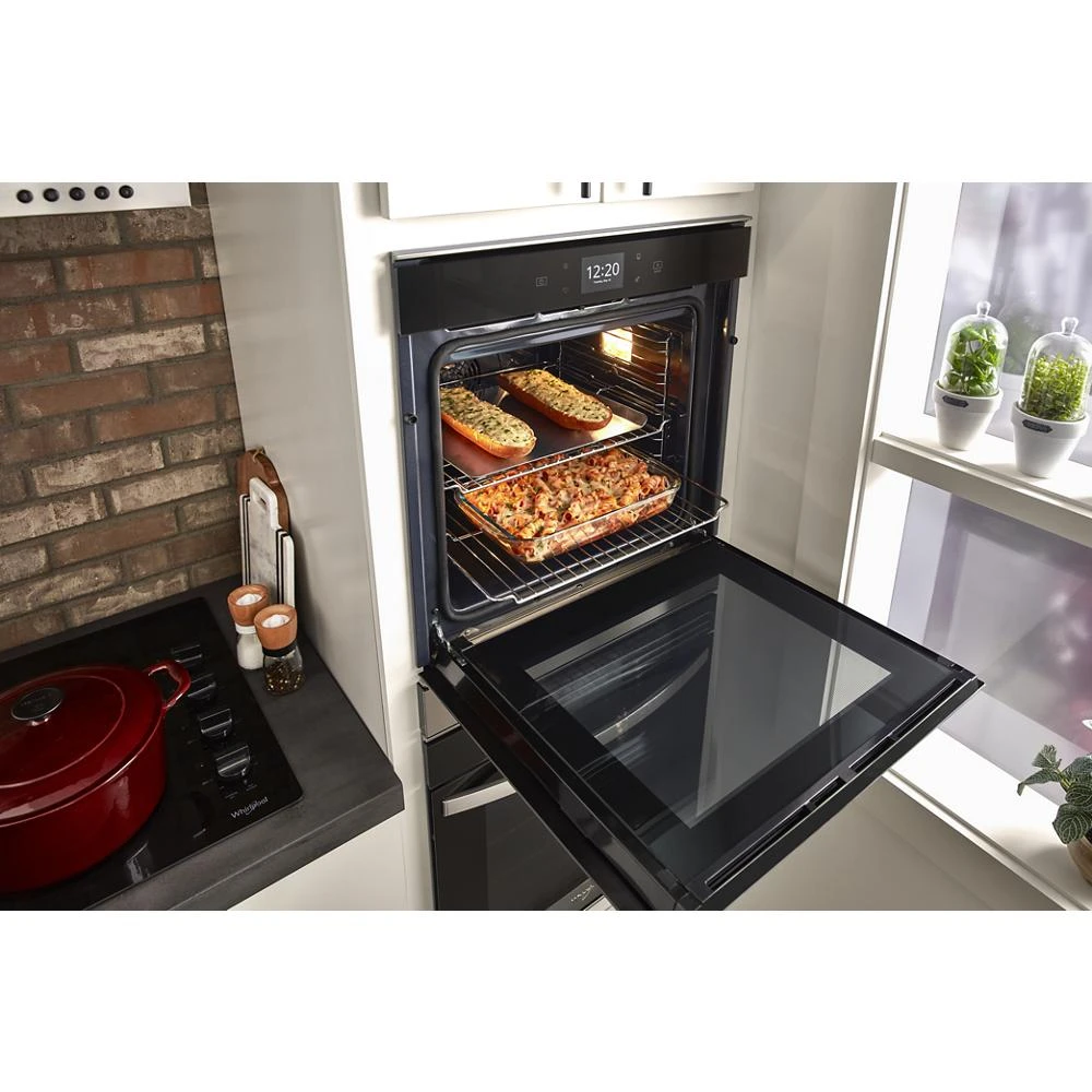 5.8 Cu. Ft. 24 Inch Double Wall Oven with Convection WOD52ES4MB