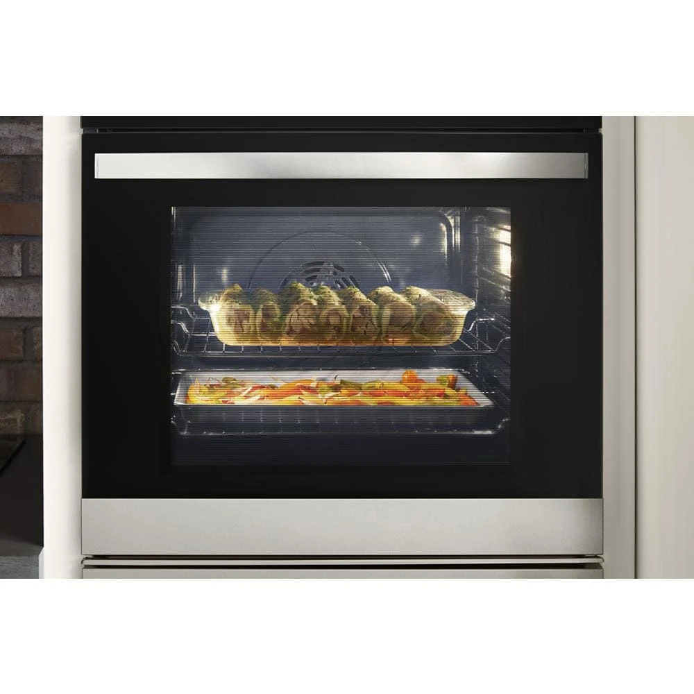 5.8 Cu. Ft. 24 Inch Double Wall Oven with Convection WOD52ES4MB