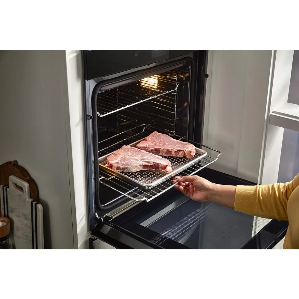 5.8 Cu. Ft. 24 Inch Double Wall Oven with Convection WOD52ES4MB