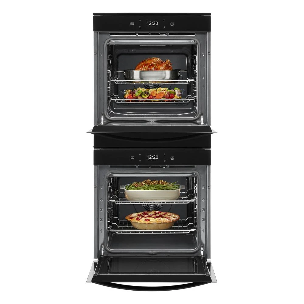 5.8 Cu. Ft. 24 Inch Double Wall Oven with Convection WOD52ES4MB