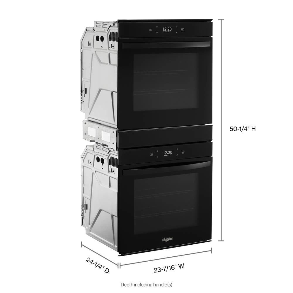 5.8 Cu. Ft. 24 Inch Double Wall Oven with Convection WOD52ES4MB